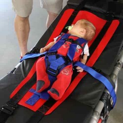 Mise en situation d'attache pédiatrique Rescue Kid 1