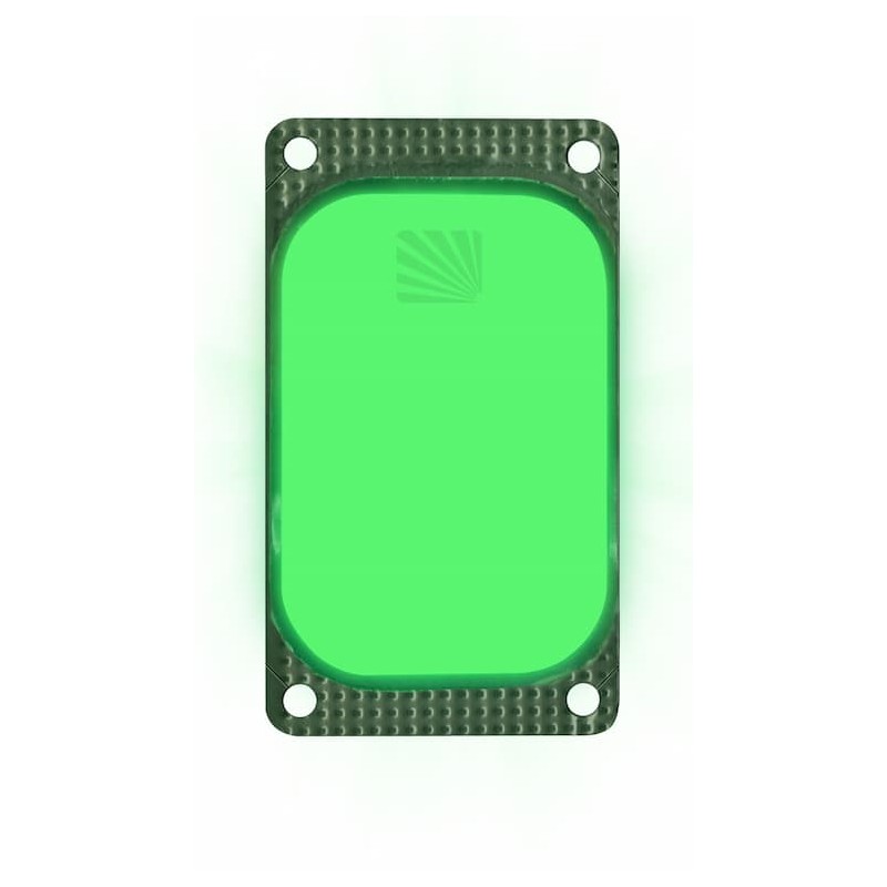 Marqueur lumineux rectangulaire vert VisiPad - 10 heures