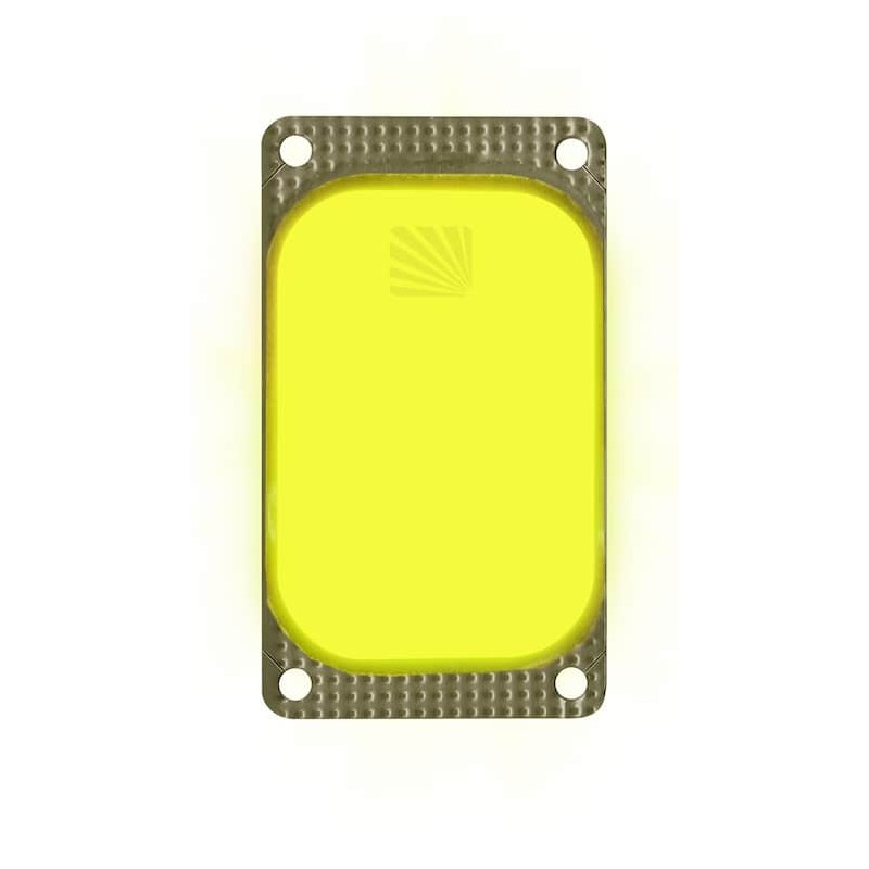 Marqueur lumineux rectangulaire jaune VisiPad - 10 heures