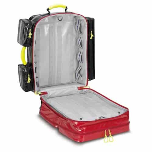 Sac PAX de Premiers Secours Rouge Wasserkuppe ouvert