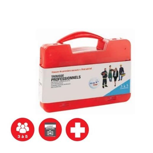 Trousse de secours pour professionnels