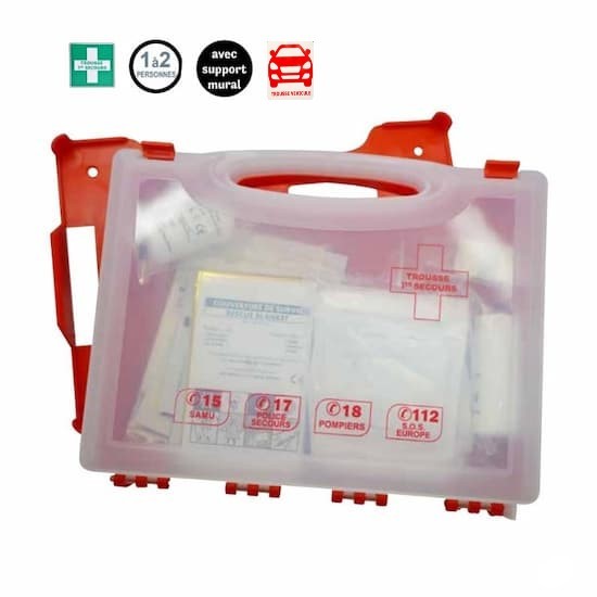 Trousse de secours véhicule - 1 à 2 personnes