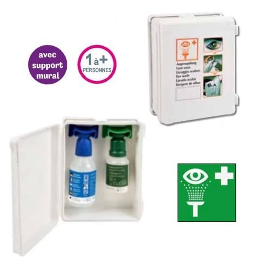 Trousse de secours oculaire - 100+250 ml