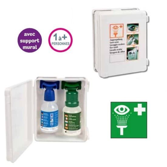 Trousse de secours oculaire - 250+500 ml