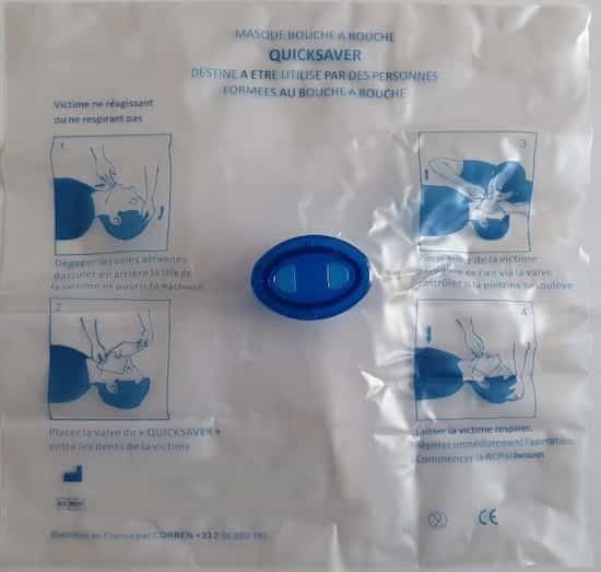 Masque bouche à bouche - à l'unité