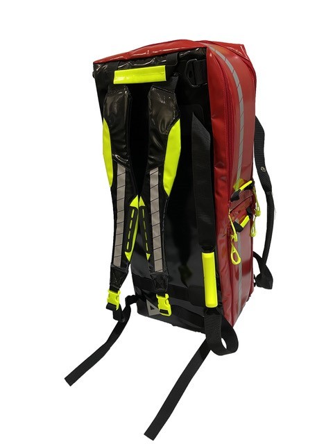 Dos du Sac Oxygène PAX Rouge pour bouteille de 5 litres