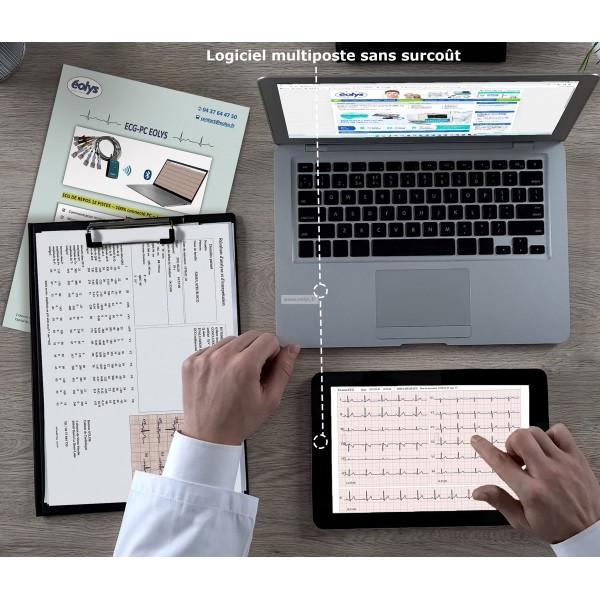 ECG PC EOLYS avec interprétation